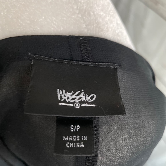 Mossimo Sheer Button Down Crop Top - Picture 3 of 3